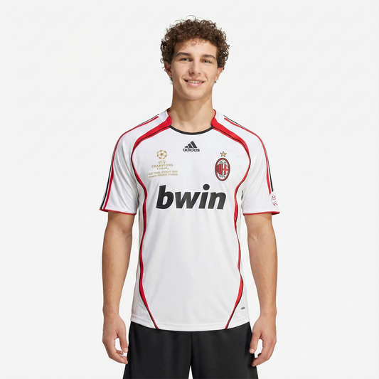 Camisa Retrô Torcedor Masculina Milan II 2006