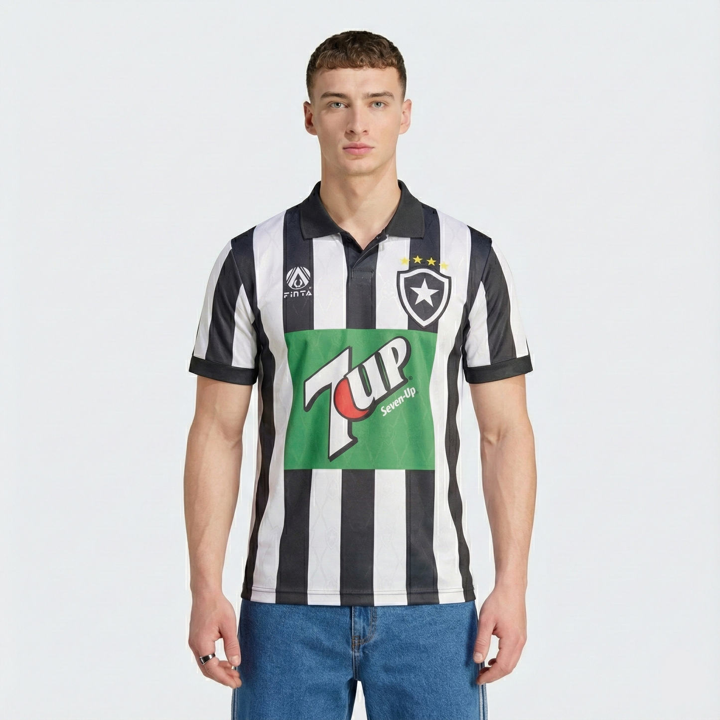 Camisa Retrô Torcedor Masculina Botafogo I 1995