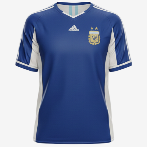 Camisa Retrô Torcedor Masculina Argentina II 1998