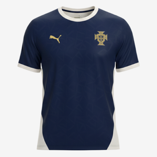 Camisa Portugal Treino Azul 25/26 - Versão Torcedor Masculina