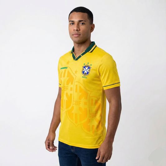 Camisa Retrô Torcedor Masculina Brasil I 1994