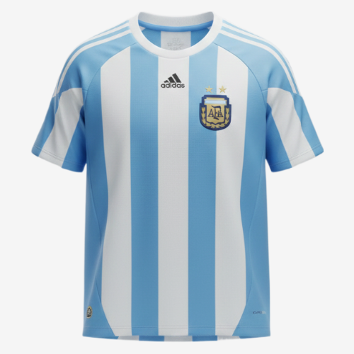 Camisa Retrô Torcedor Masculina Argentina 2010