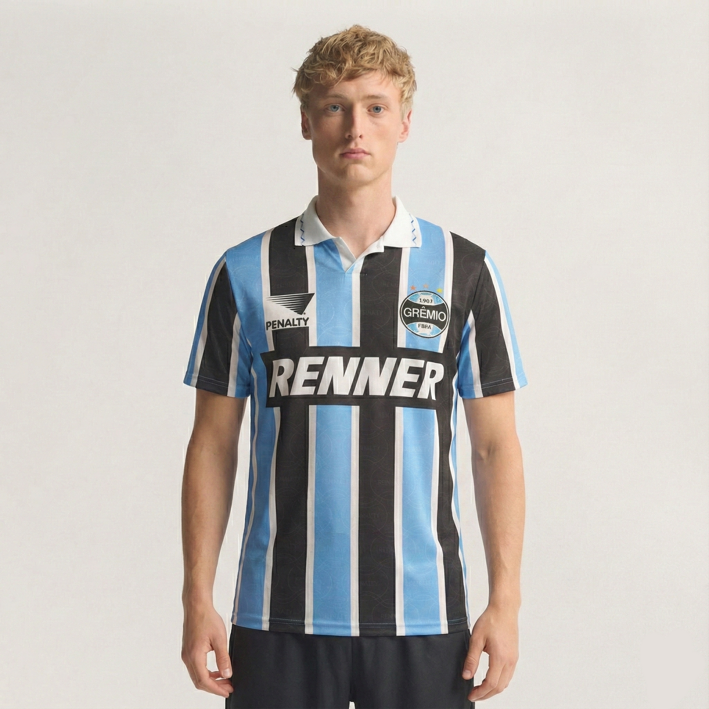 Camisa Retrô Torcedor Masculina Gremio I 1995
