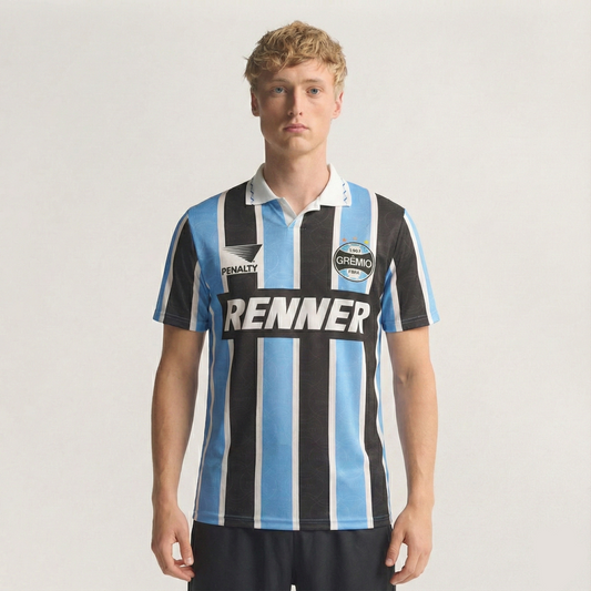 Camisa Retrô Torcedor Masculina Gremio I 1995