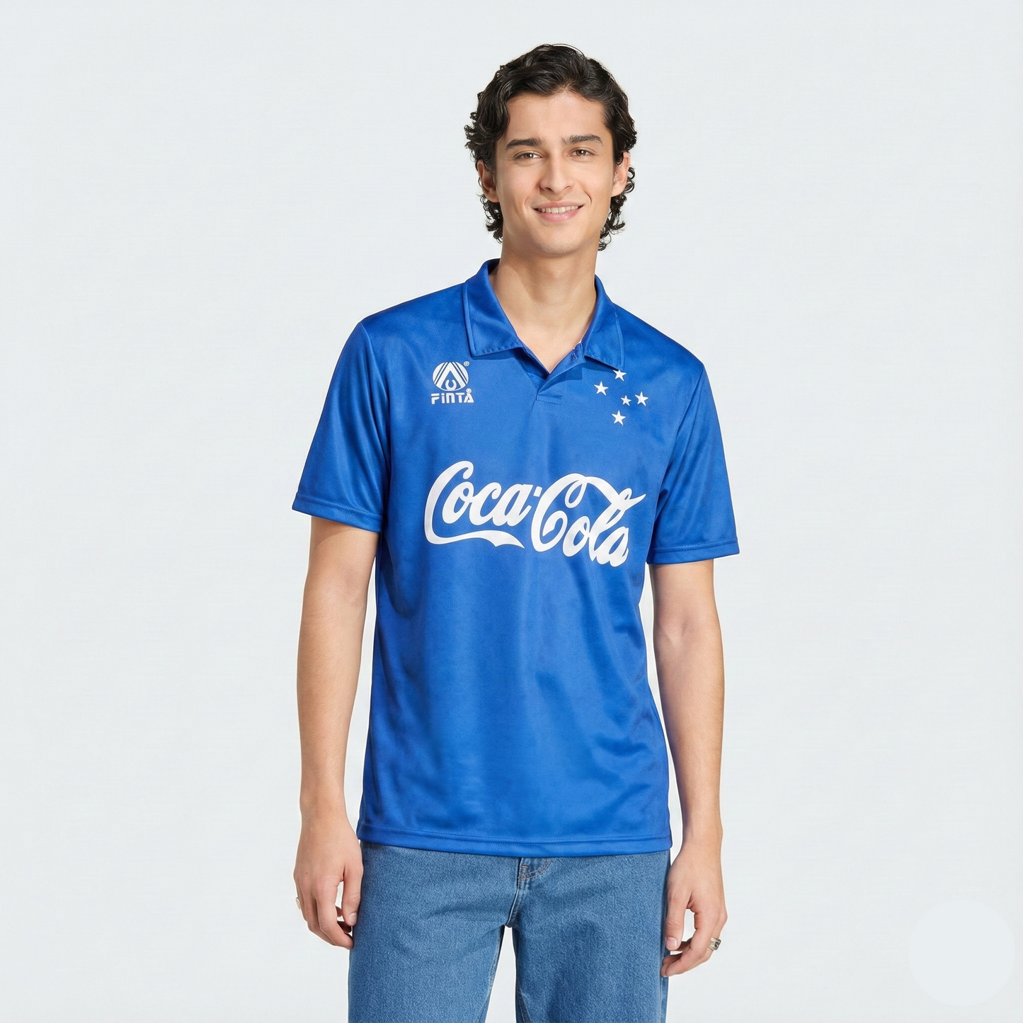 Camisa Retrô Torcedor Masculina Cruzeiro I 1993