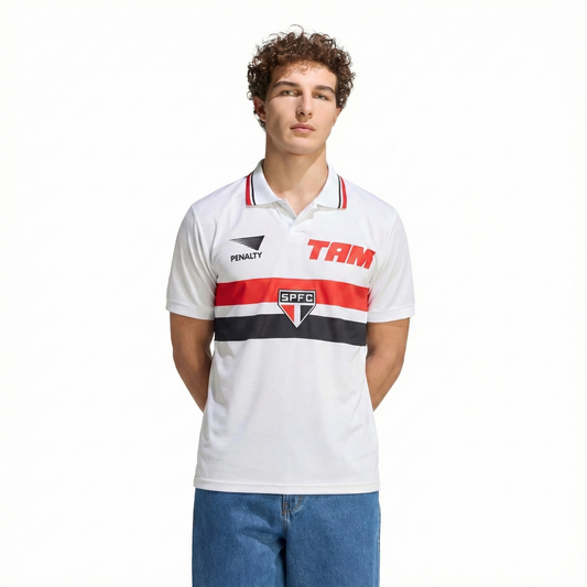 Camisa Retrô Torcedor Masculina São Paulo I 1993