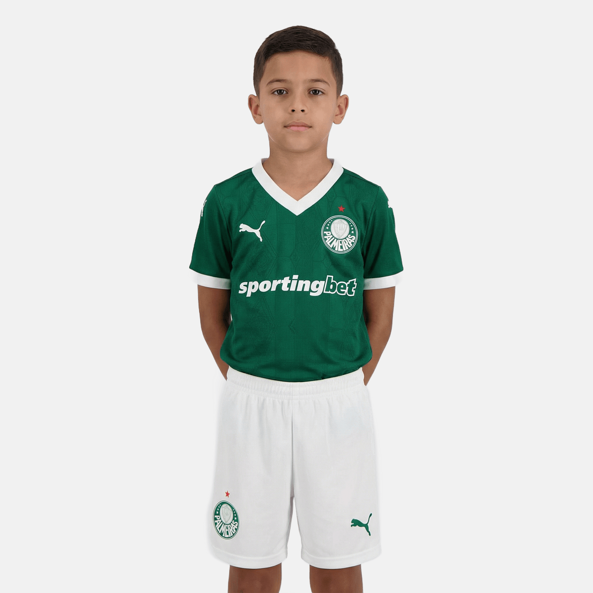 Conjunto Infantil Palmeiras I 2025/2026