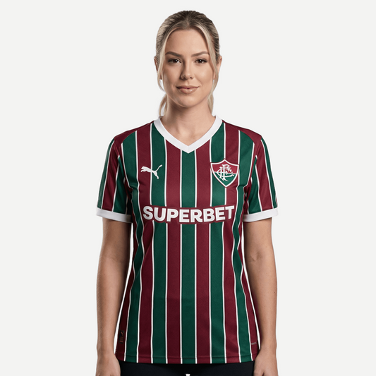 Camisa Torcedor Feminina Fluminense I 2026/2027