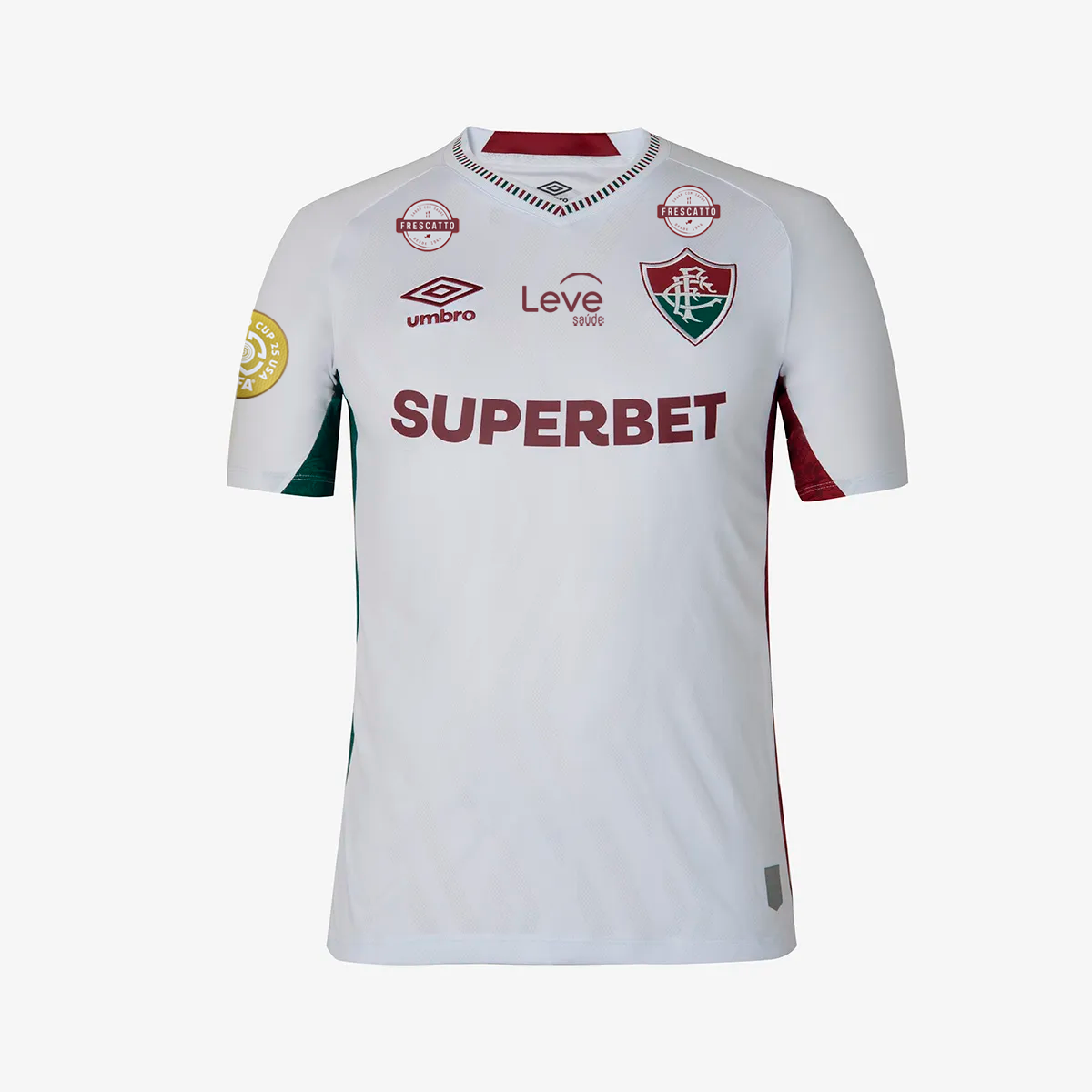 Camisa Torcedor Masculina Fluminense II 2025/2026 Com Patrocinios