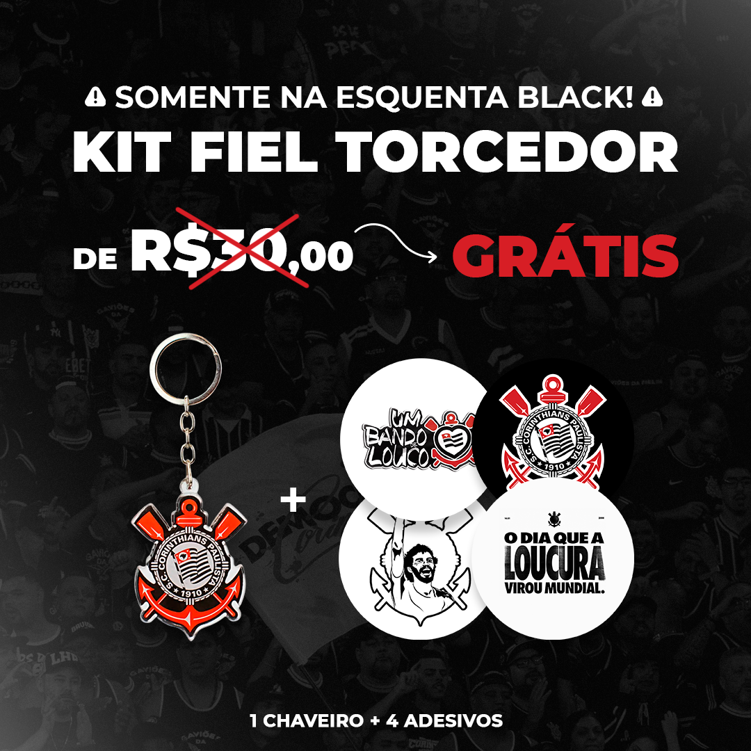 Camisa Goleiro Masculina Corinthians 2025/2026