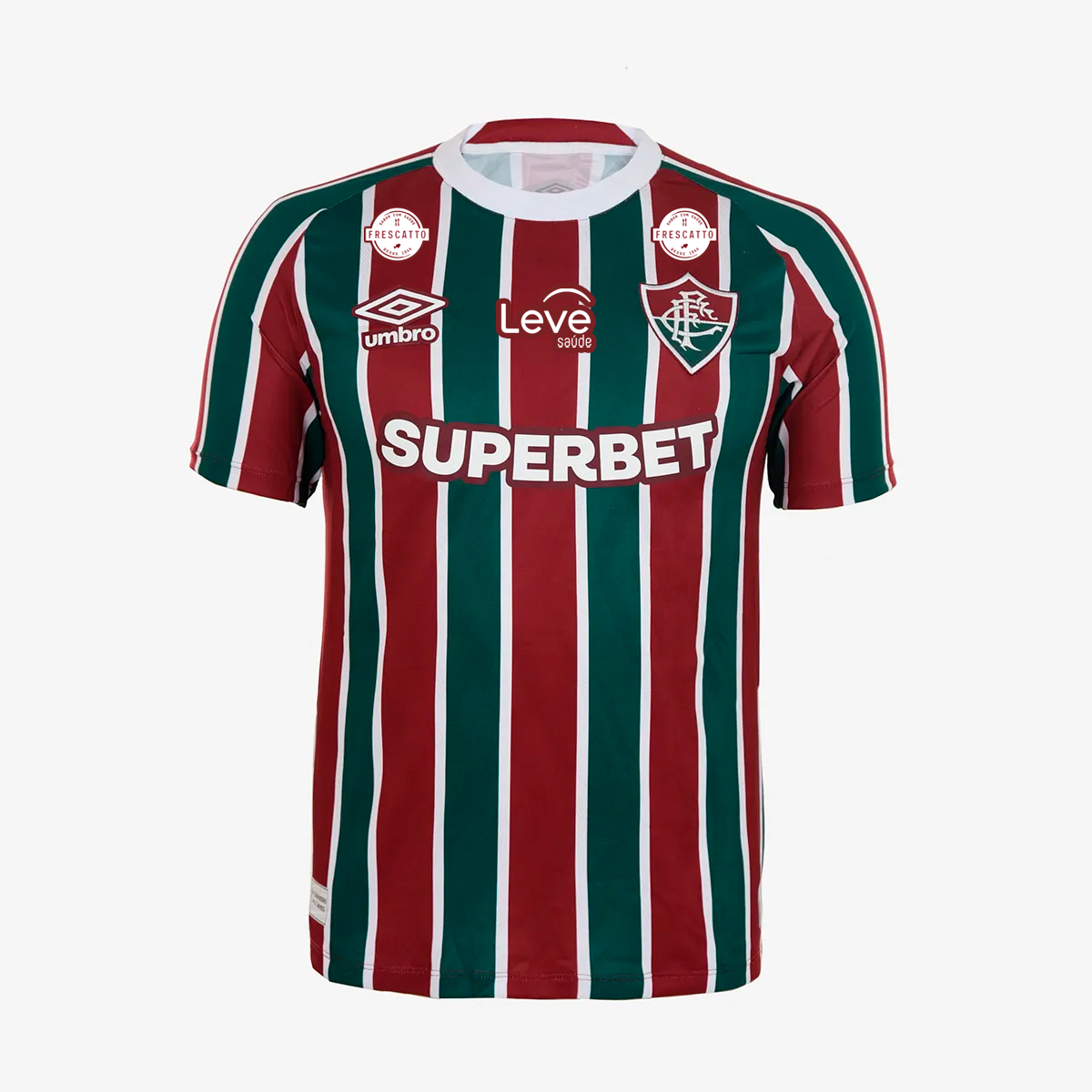 Camisa Torcedor Masculina Fluminense I 2025/2026 Com Patrocinios