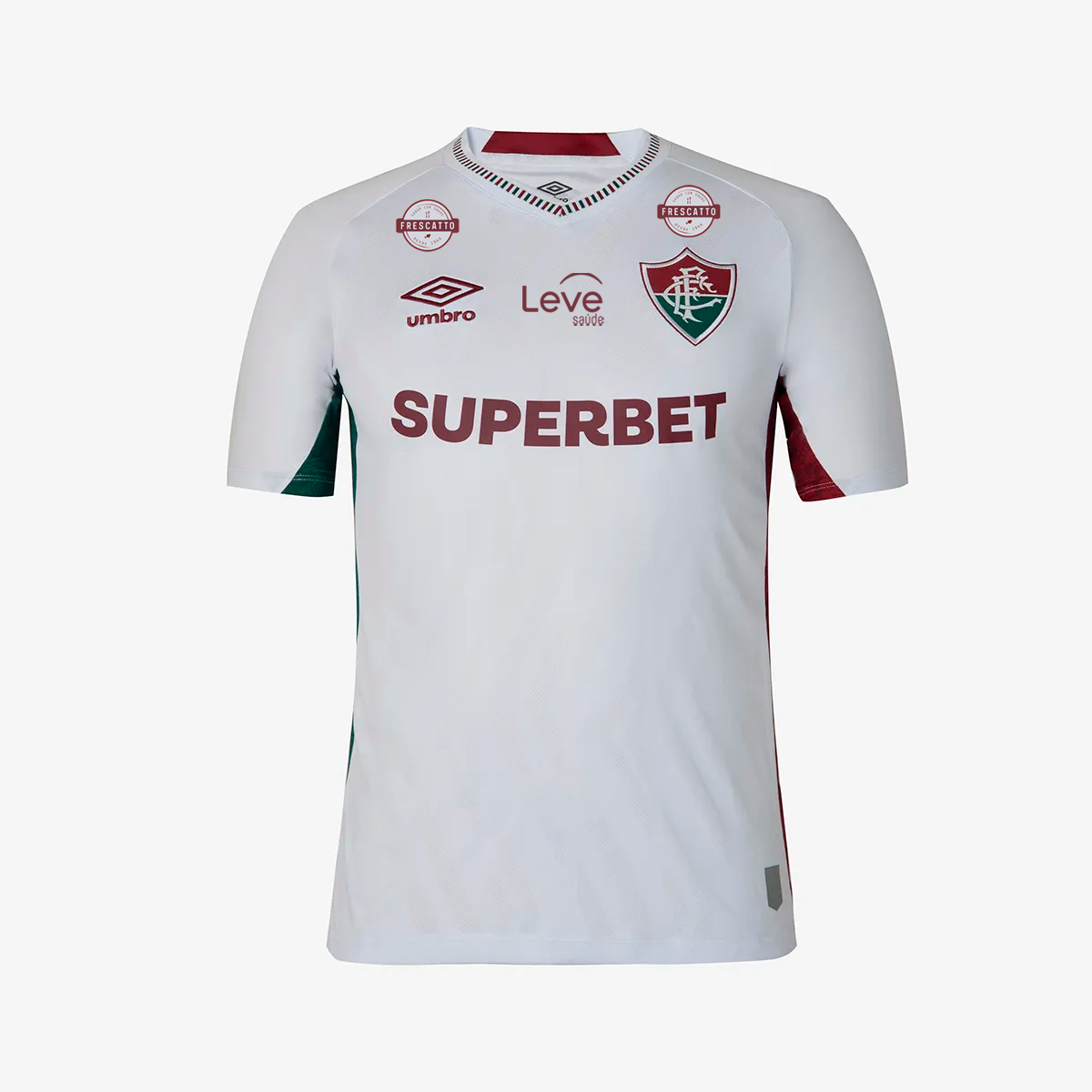 Camisa Torcedor Masculina Fluminense II 2025/2026 Com Patrocinios