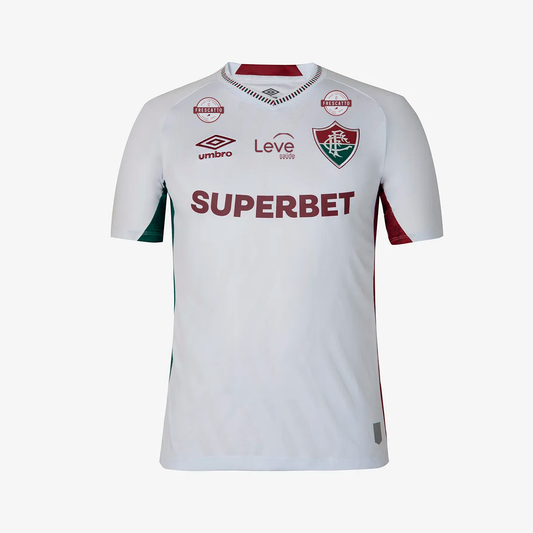 Camisa Torcedor Masculina Fluminense II 2025/2026 Com Patrocinios