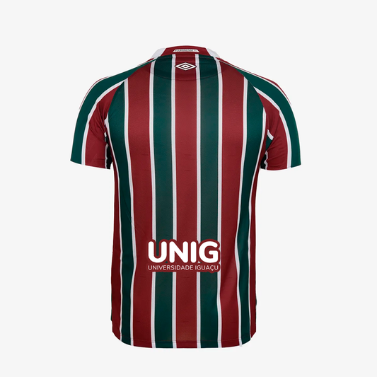 Camisa Torcedor Masculina Fluminense I 2025/2026 Com Patrocinios