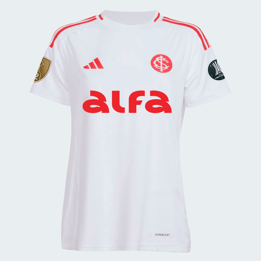 Camisa Torcedor Feminina Internacional II 2025/2026 Com Patrocínios
