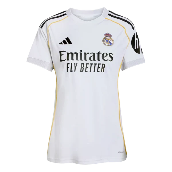 Camisa Real Madrid Home 25/26 - Versão Feminina