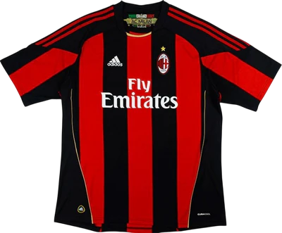 Camisa I Milan 2010/11 - Retrô
