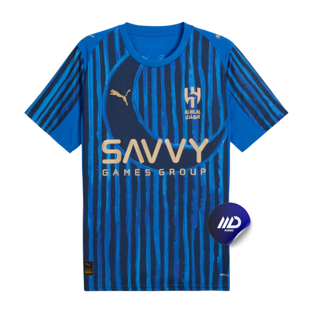 Camisa Al Hilal Mundial de Clubes 25/26 - Torcedor X Kidsuper Masculino - Azul