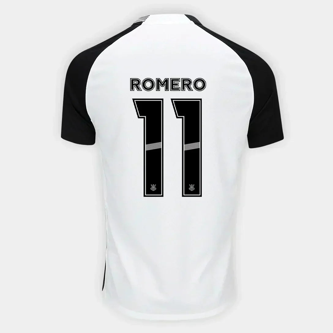 Camisa Torcedor Masculina Corinthians I 2025/2026 (Romero 11)