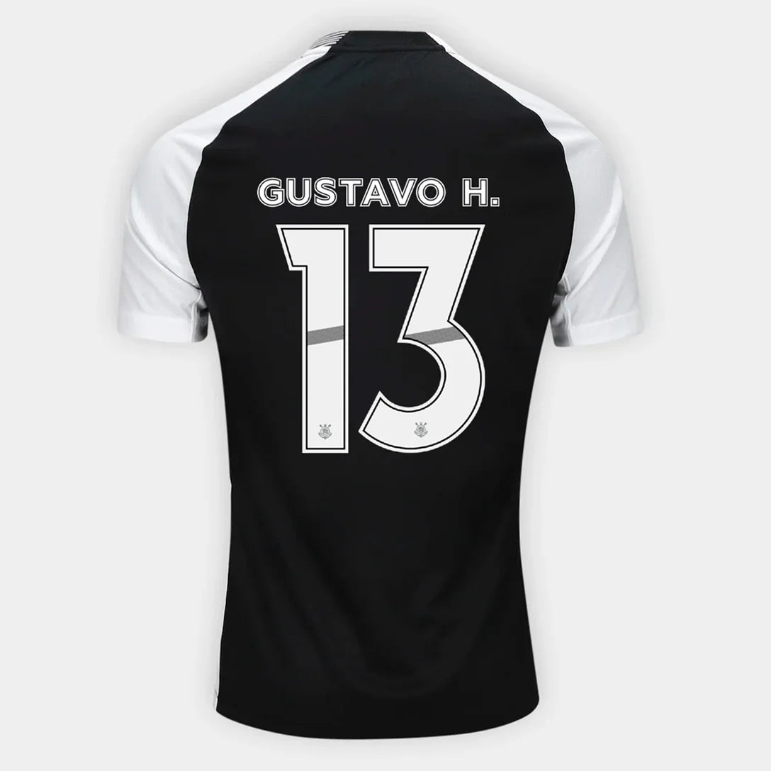 Camisa Torcedor Masculina Corinthians II 2025/2026 (Gustavo Henrique 13)