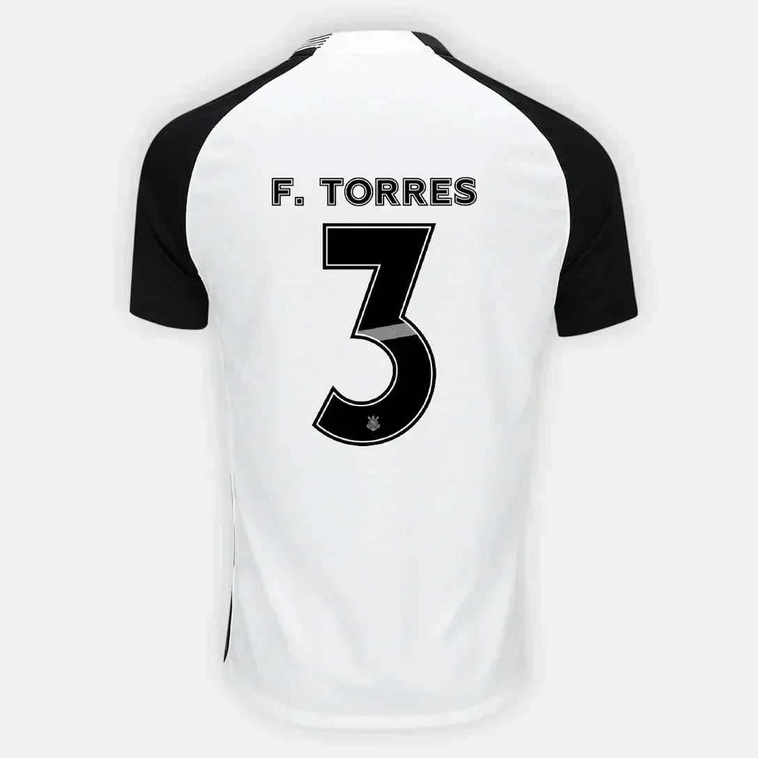 Camisa Torcedor Masculina Corinthians I 2025/2026 (Felix Torres 3)