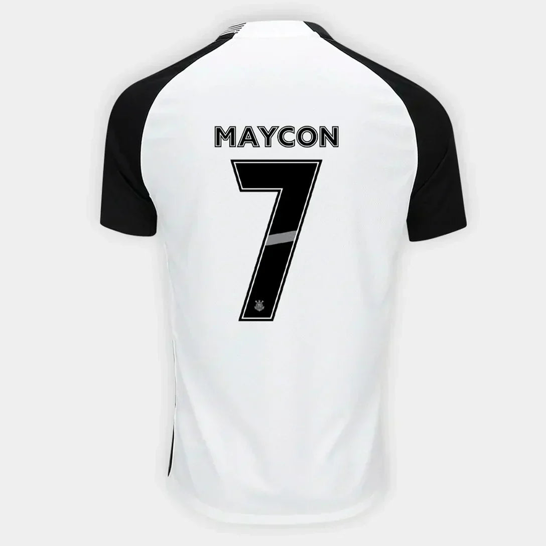Camisa Torcedor Masculina Corinthians I 2025/2026 (Maycon 7)