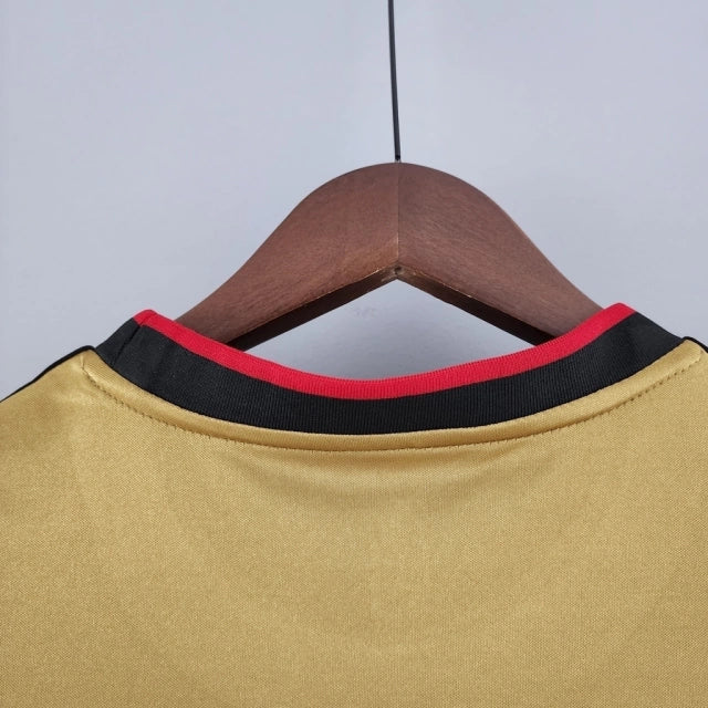 Camisa Retrô Milan III Third 2013/14 Masculino Dourado