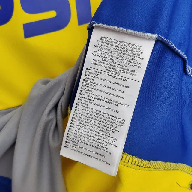 Camisa Boca Juniors Retrô 2002 Cinza