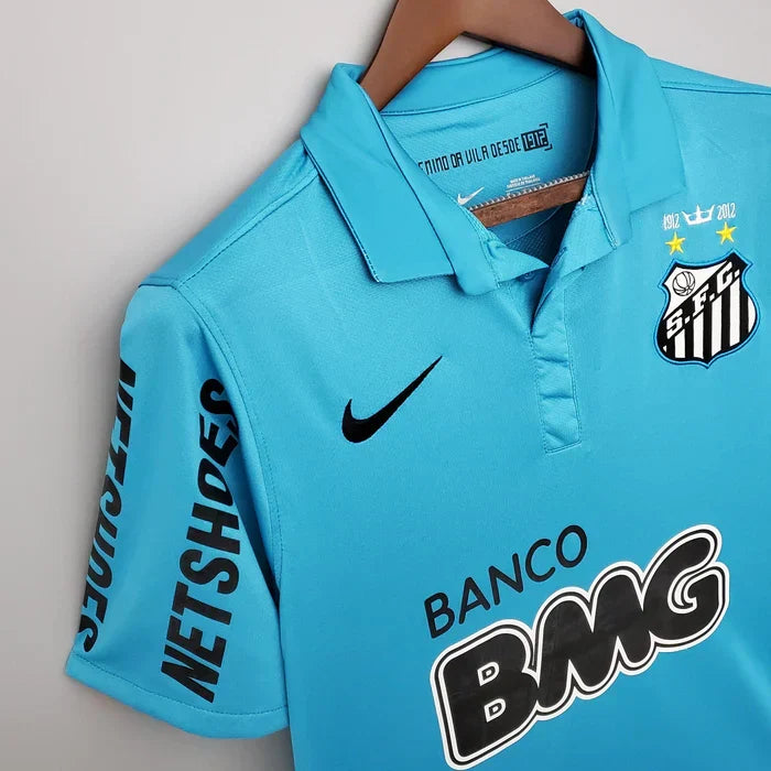 Camisa Retrô Torcedor Masculina Santos 2012