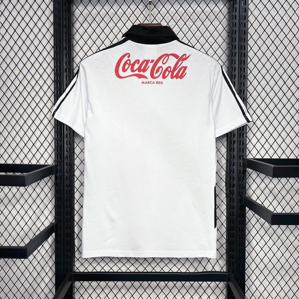 Camisa Vasco Fora 1998 - Versão Retrô + Coca-Cola
