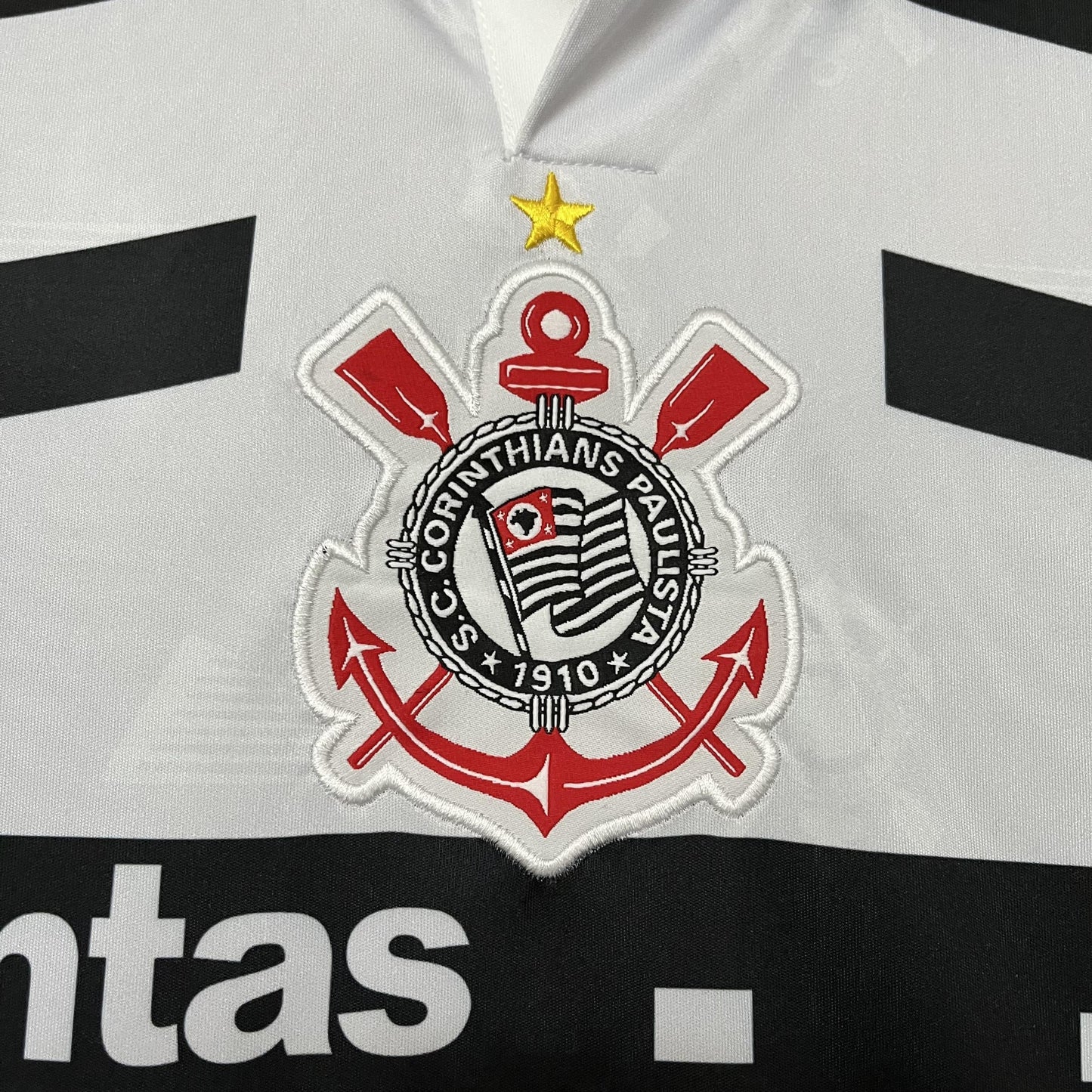 Camisa Retrô Torcedor Masculina Corinthians III 1996