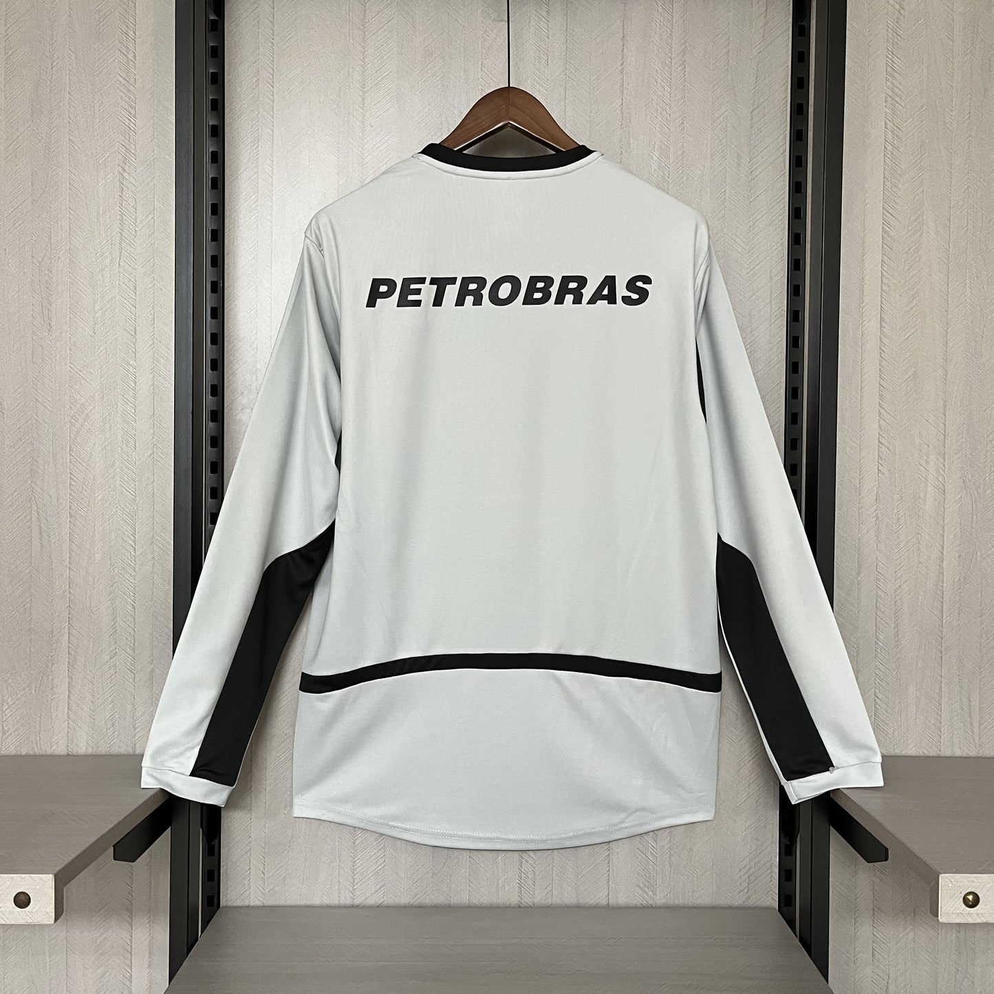 Camisa Manga Longa Retrô Torcedor Masculina Flamengo 2002