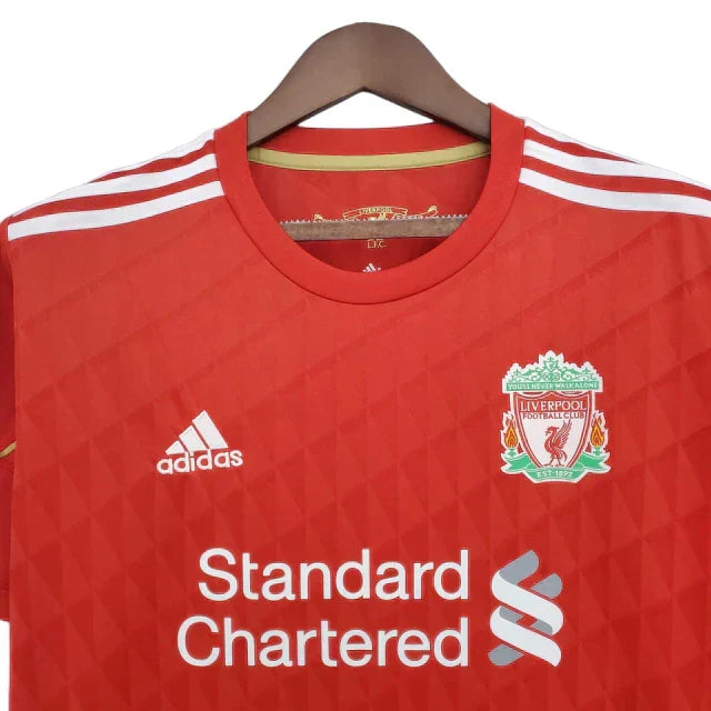 Camisa Retrô Torcedor Masculina Liverpool 2010