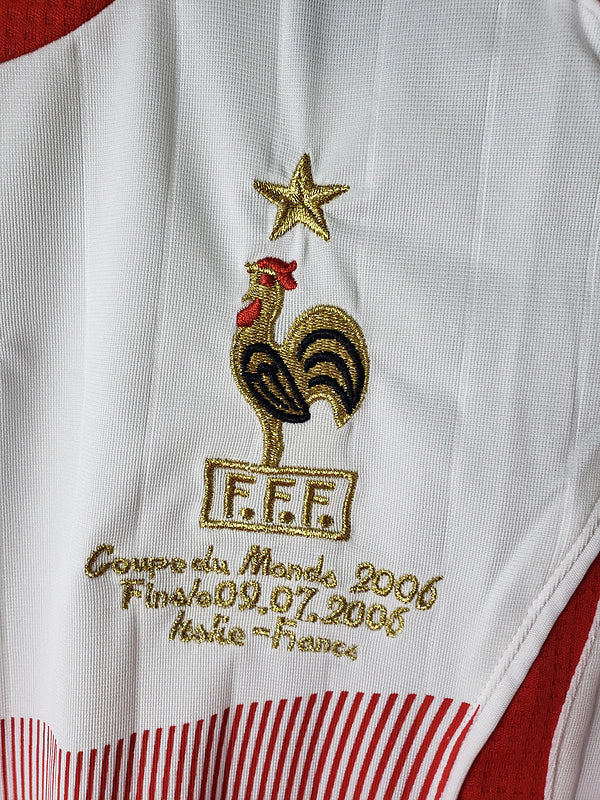Camisa Retrô França II Away 2006/07 Masculino Branco