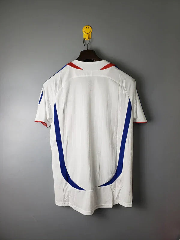 Camisa Retrô França II Away 2006/07 Masculino Branco