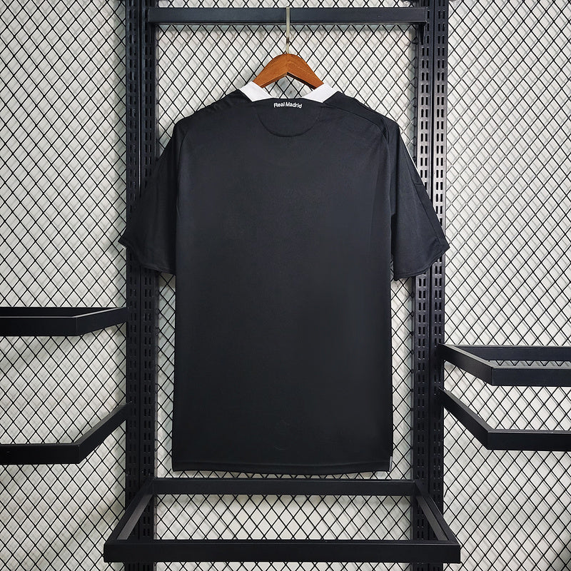 Camisa Retrô Real Madrid III Third 2008/09 Masculino Preto