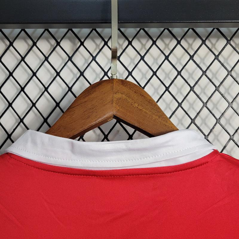 Camisa Benfica Polo 2004/05 Masculino Retrô