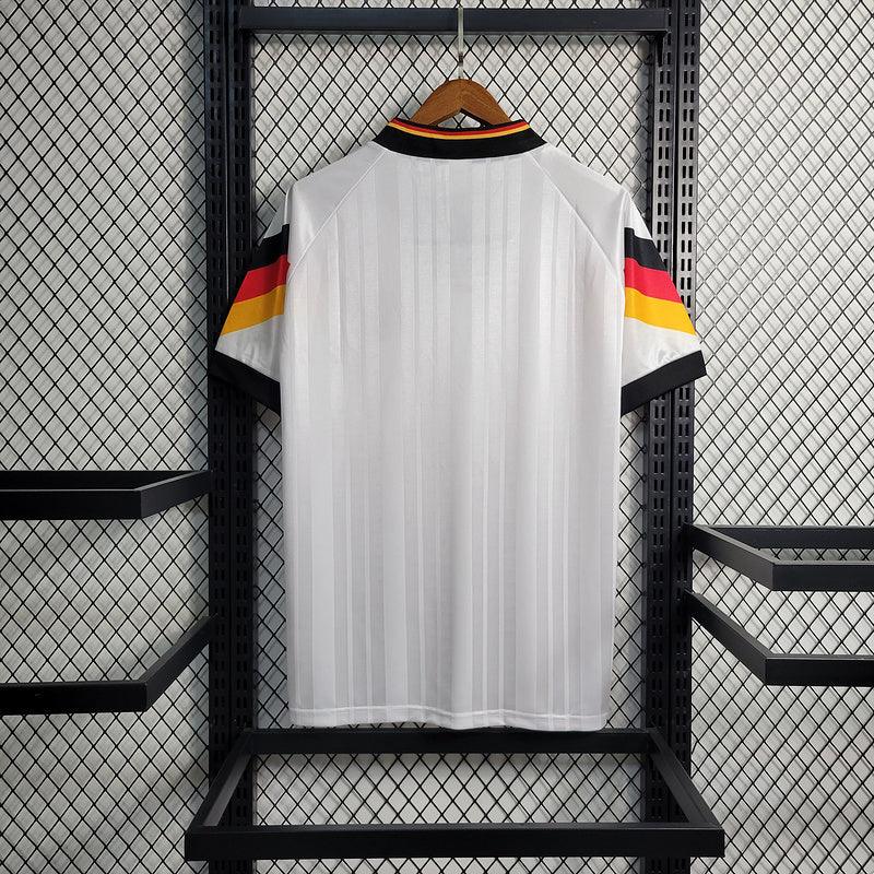 Camisa Alemanha Away 1992/93 Retrô- Branco
