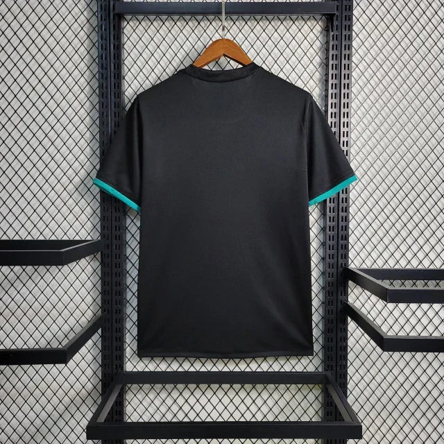Camisa Retrô Real Madrid 2017/18 II Torcedor Preto