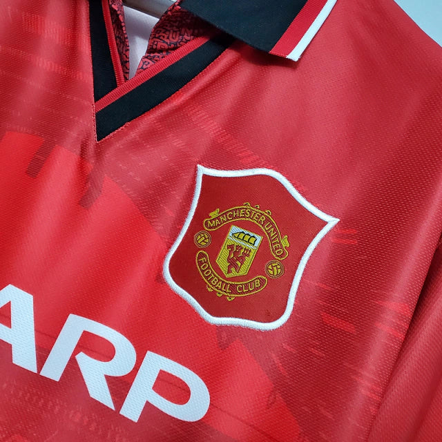 Camisa Manchester United Retrô 1994/1996 Vermelha