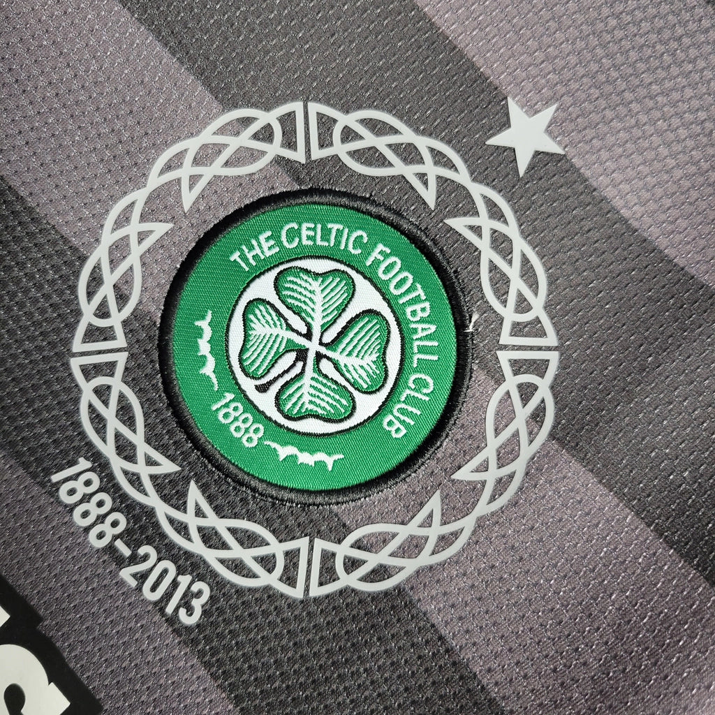 Camisa Retrô Celtic 125th Aniversário 2012/13 Masculino Preto