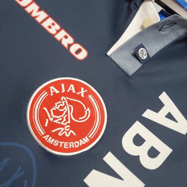 Camisa Ajax Retrô 1997/1998 Azul