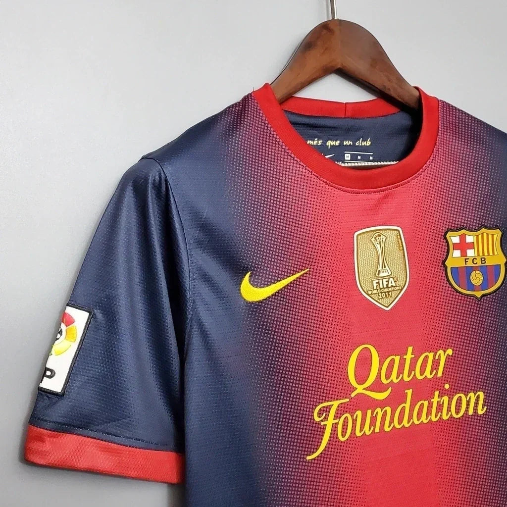 Camisa Retrô Torcedor Masculina Barcelona 2012