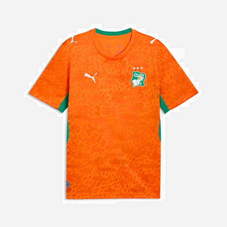 Camisa Torcedor Masculina Costa do Marfim I 2026 Copa do Mundo
