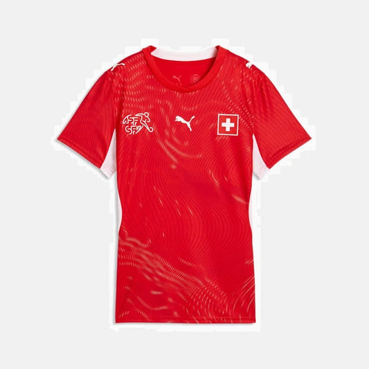 Camisa Torcedor Feminina Suíça I 2026 Copa do Mundo