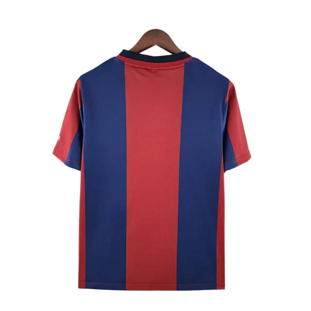 Camisa Retrô Torcedor Masculina Barcelona I 1998
