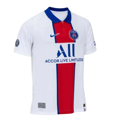 Camisa Retrô Paris Saint Germain Away 20/21 Torcedor Masculina - Branco
