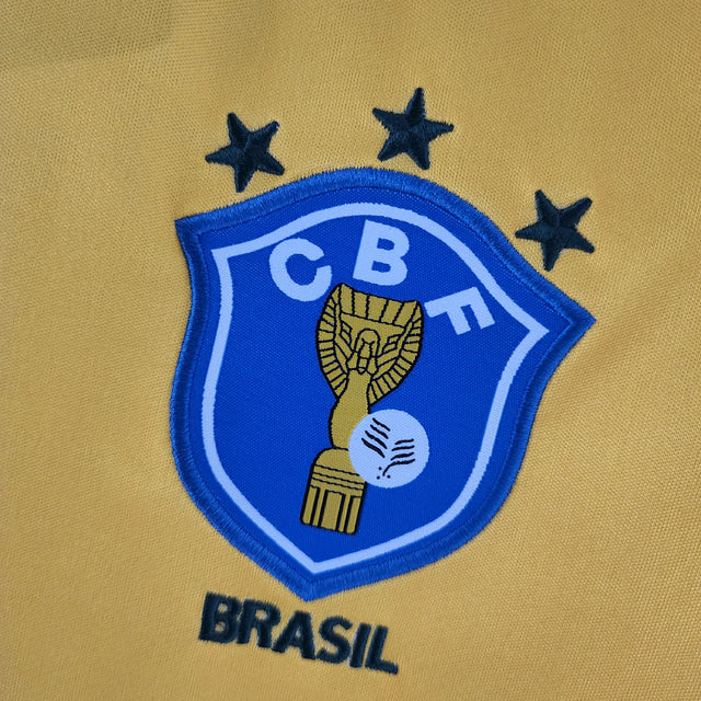 Camisa Retrô Torcedor Masculina Brasil I 1988