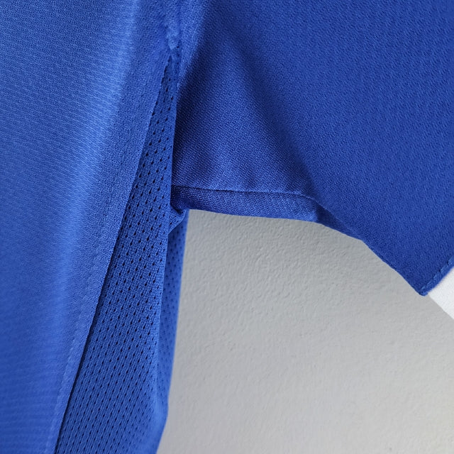 Camisa Retrô 2006 Seleção Brasileira Away Masculina - Azul