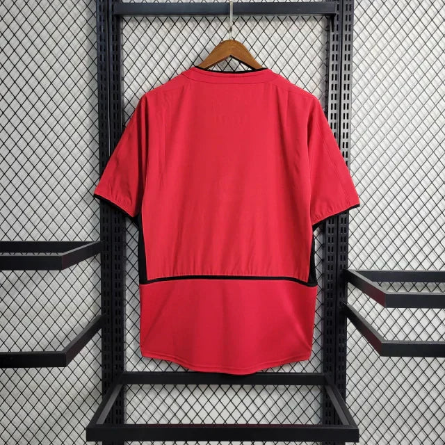 Camisa Retrô Manchester United 2002/04 Vermelho